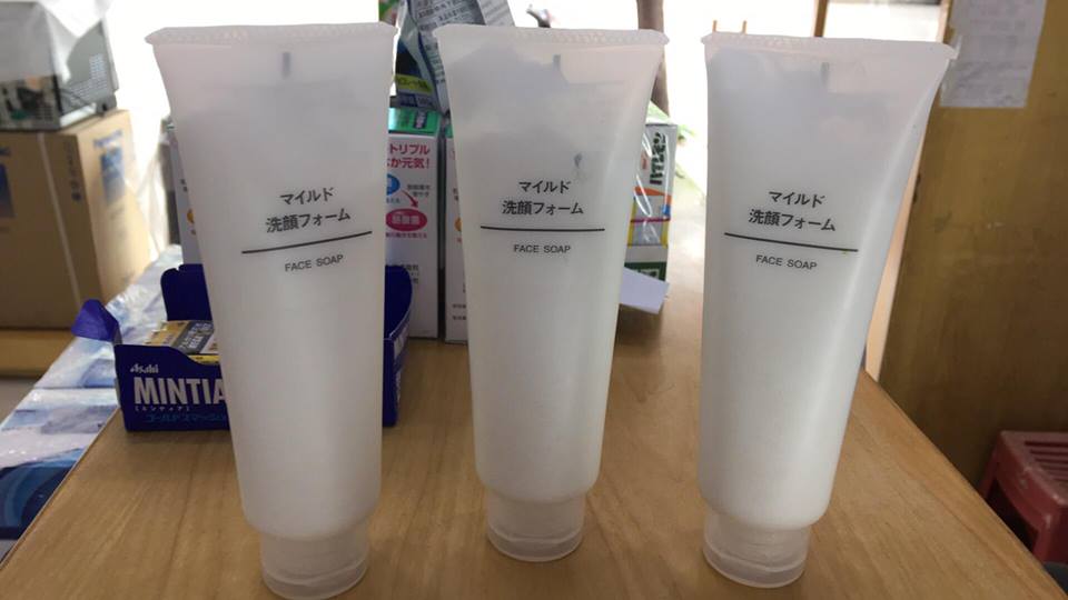 Sữa Rửa Mặt Muji Face Soap Moisture